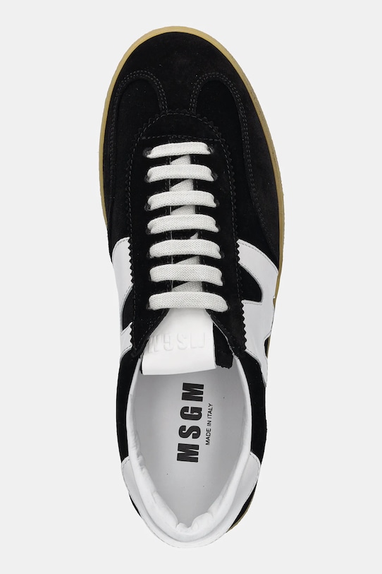 Замшевые кроссовки MSGM чёрный 3841MDS021.522.99