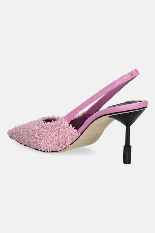 Obuwie MSGM szpilki 3841MDS180.984.12 różowy