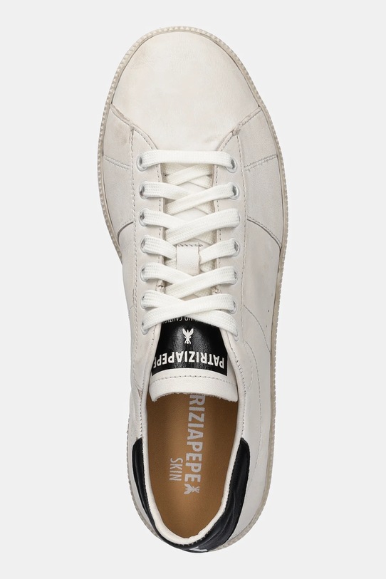Kožené tenisky Patrizia Pepe bílá 2Z0063.L150.W101
