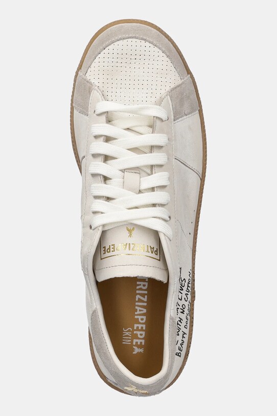 Patrizia Pepe sneakersy skórzane biały 2Z0066.L150.X1RQ