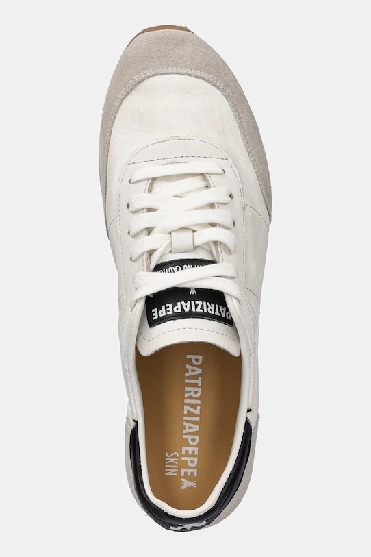 Шкіряні кросівки Patrizia Pepe білий 2Z0074.L150.W101