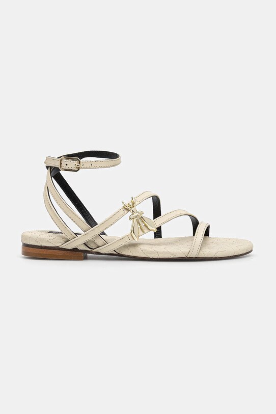 Кожени сандали Patrizia Pepe 8X0095.L048.W338 бежов SS25