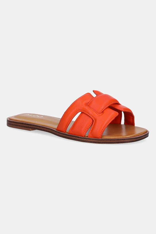 Aldo slapi de piele ELENAA piele portocaliu 13542491