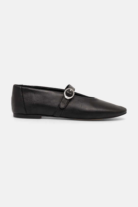 Aldo balerini de piele QUINCEY 13931941 negru SS25