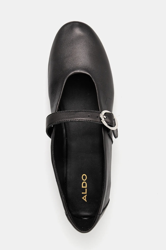 Aldo balerini de piele QUINCEY negru 13931941