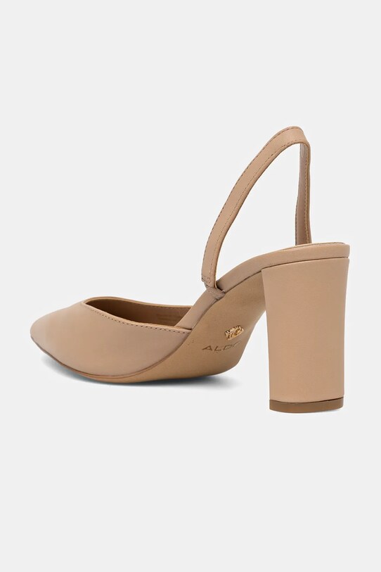 Boty Kožené lodičky Aldo OLAELDAN 13967787 béžová