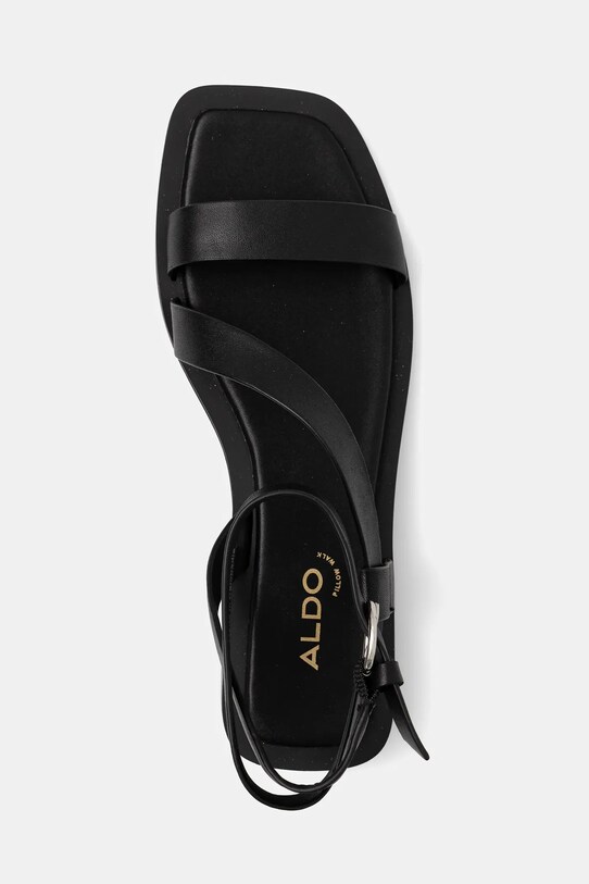 Kožené sandály Aldo GRUGAR černá 13966800