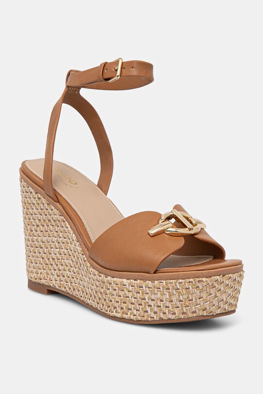 Aldo pantofi cu toc YBYLIN imitatie de piele maro 13965190
