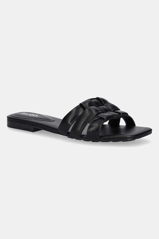 Шкіряні шльопанці Aldo GOTOSANDAL віденський чорний 13966678