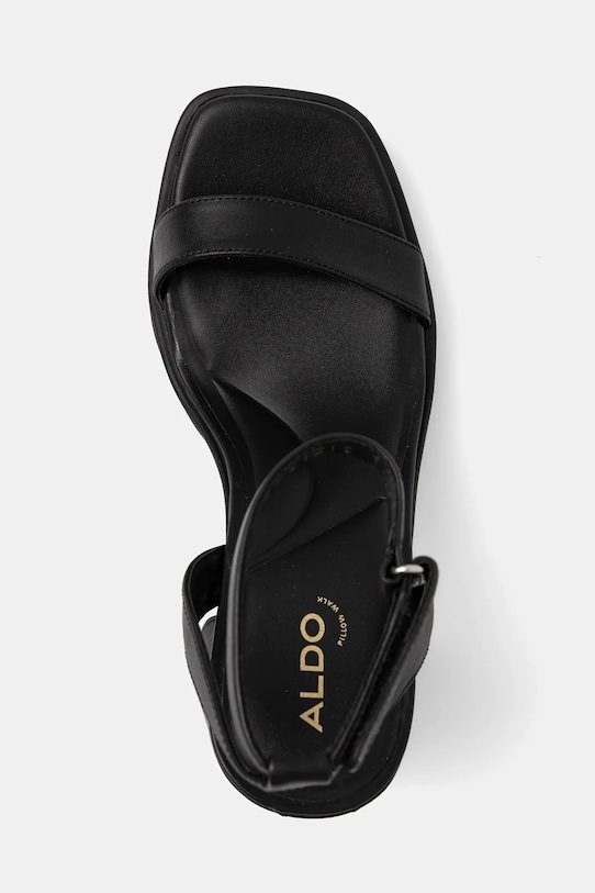 Aldo bőr szandál BERADE fekete 13968102