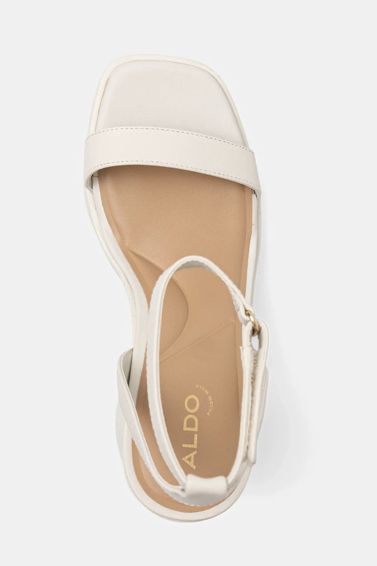 Kožené sandály Aldo BERADE bílá 13968083