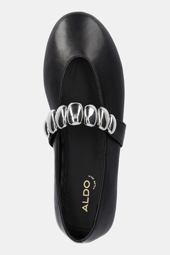Aldo ballerine in pelle FIGGIS nero 13966755