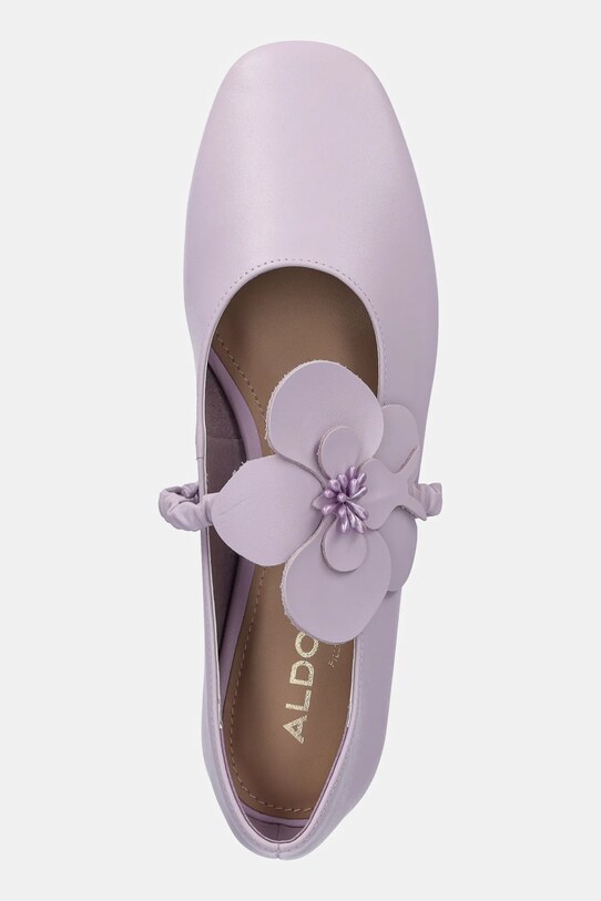 Aldo balerini de piele FLORALINA violet 13966793