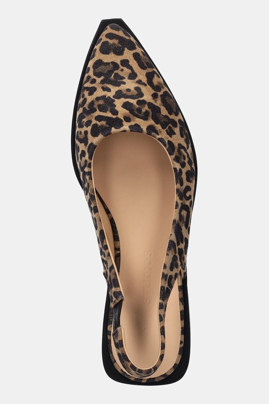 Кожени балеринки Copenhagen Leather кафяв CPH416