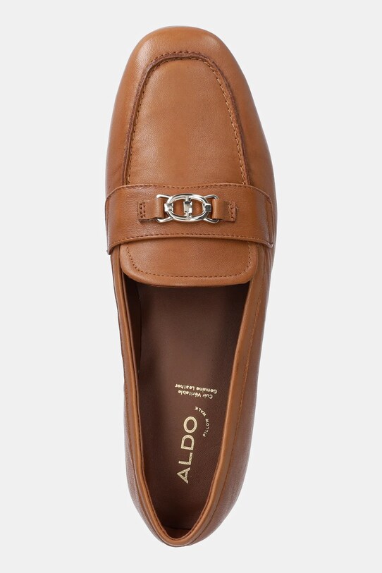 Кожаные мокасины Aldo JOANA коричневый 13917700