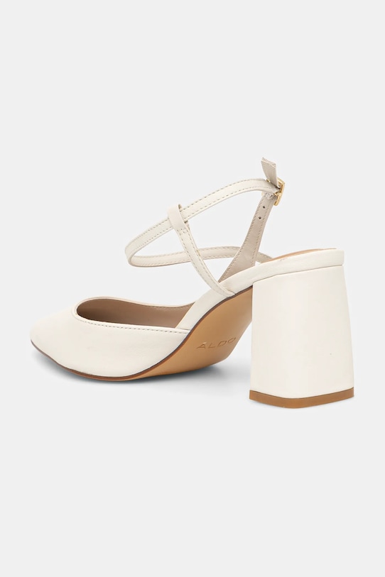 Obuwie Aldo czółenka skórzane LAURA 13985176 beżowy
