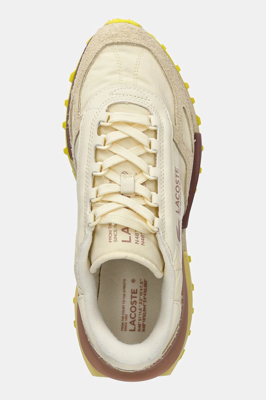 Lacoste sneakersy ELITE ACTIVE żółty 49SFA0002