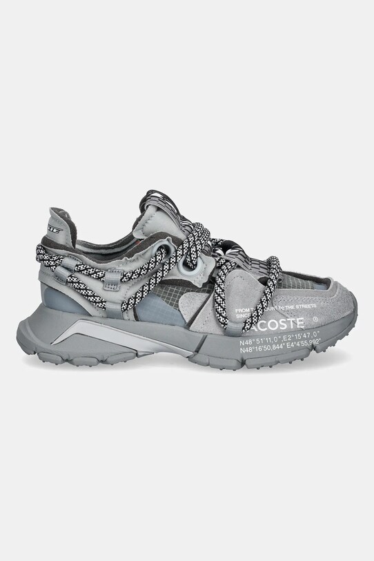 Кроссовки Lacoste L003 ACTIVE RUNWAY 49SFA0014 серый SS25