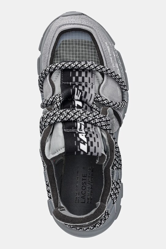 Кроссовки Lacoste L003 ACTIVE RUNWAY серый 49SFA0014
