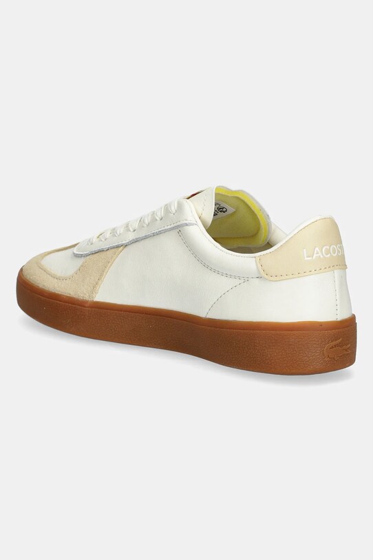 Obuwie Lacoste sneakersy skórzane BASESHOT PRO 49SFA0030 beżowy