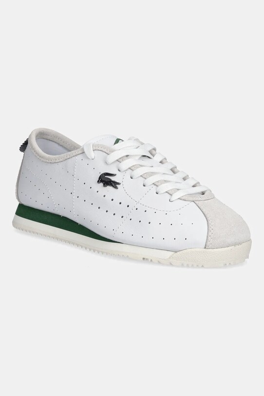Шкіряні кросівки Lacoste CLUB-LOW пласка білий 49SFA0043