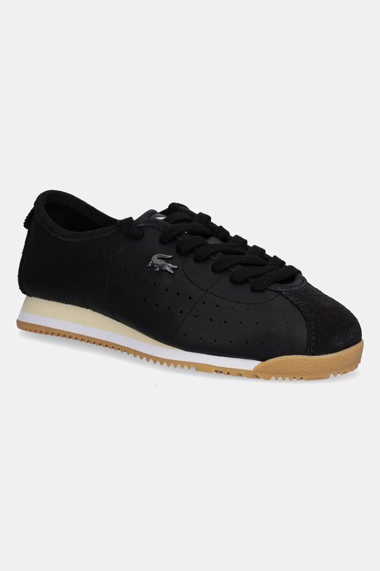 Шкіряні кросівки Lacoste CLUB-LOW пласка чорний 49SFA0043