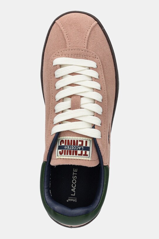 Lacoste sneakers din piele BASESHOT portocaliu 49SFA0051