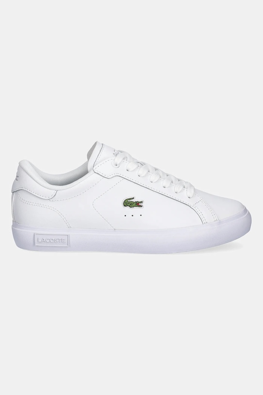 Lacoste sneakers din piele POWERCOURT 49SFA0086 alb SS25