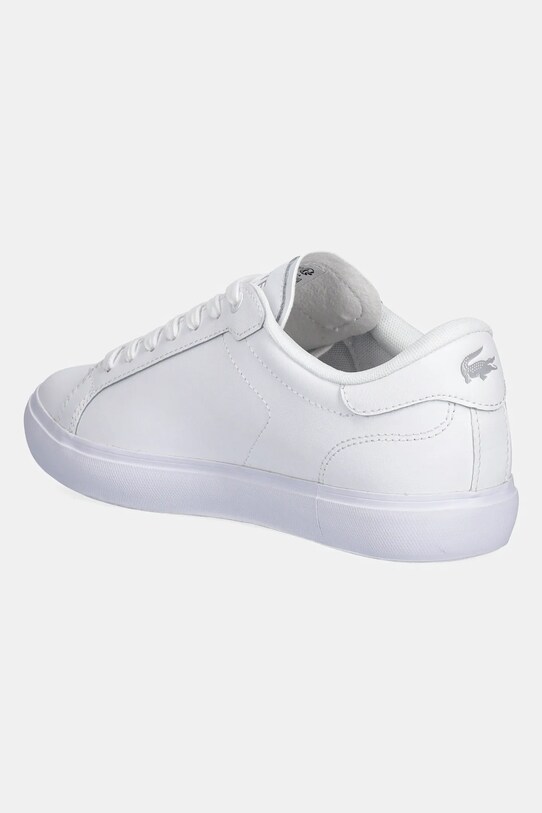 Obuwie Lacoste sneakersy skórzane POWERCOURT 49SFA0086 biały
