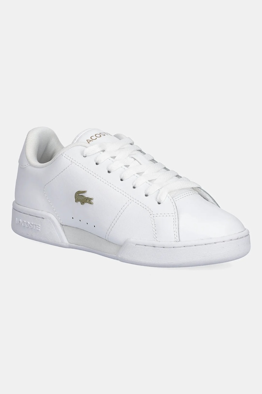 Lacoste sneakersy skórzane CARNABY CUP Planet friendly biały 49SFA0115