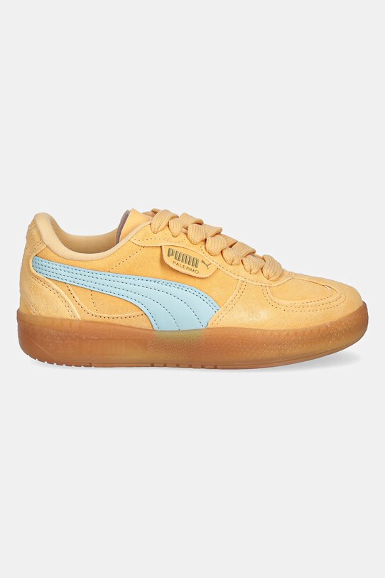 Puma sneakers din piele intoarsă Palermo Moda Xtra Gum Wns 400323 portocaliu SS25
