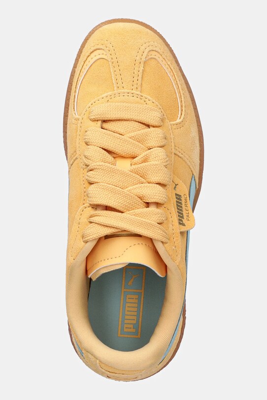 Puma sneakers din piele intoarsă Palermo Moda Xtra Gum Wns portocaliu 400323