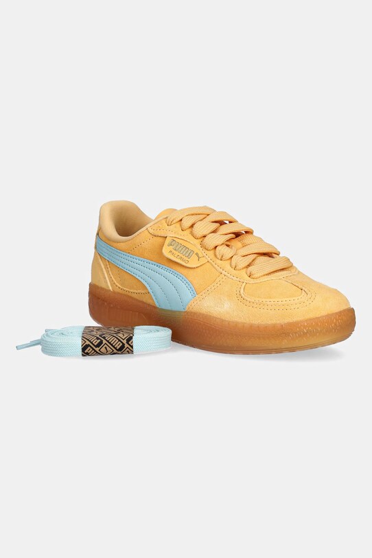 Puma sneakers din piele intoarsă Palermo Moda Xtra Gum Wns 400323 portocaliu