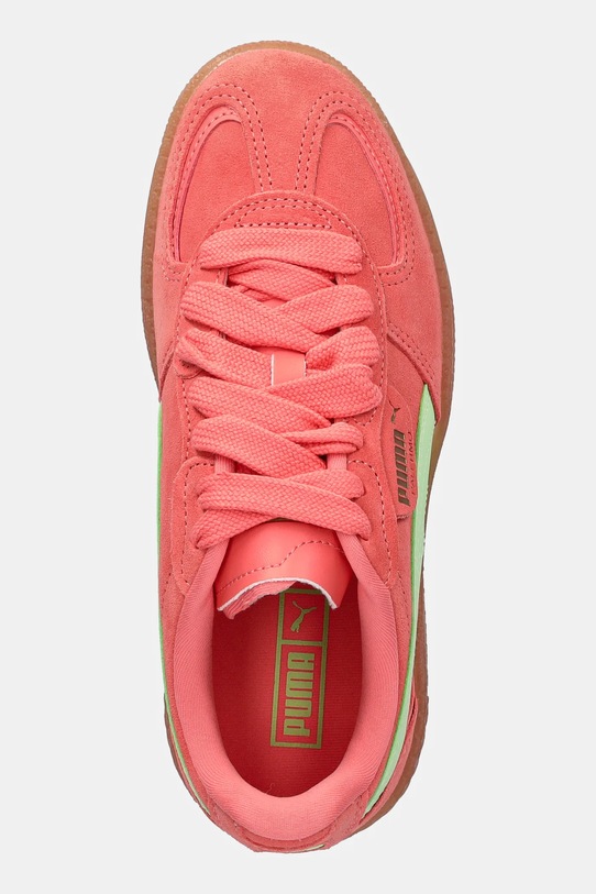 Puma sneakers din piele intoarsă Palermo Moda Xtra Gum Wns portocaliu 400323