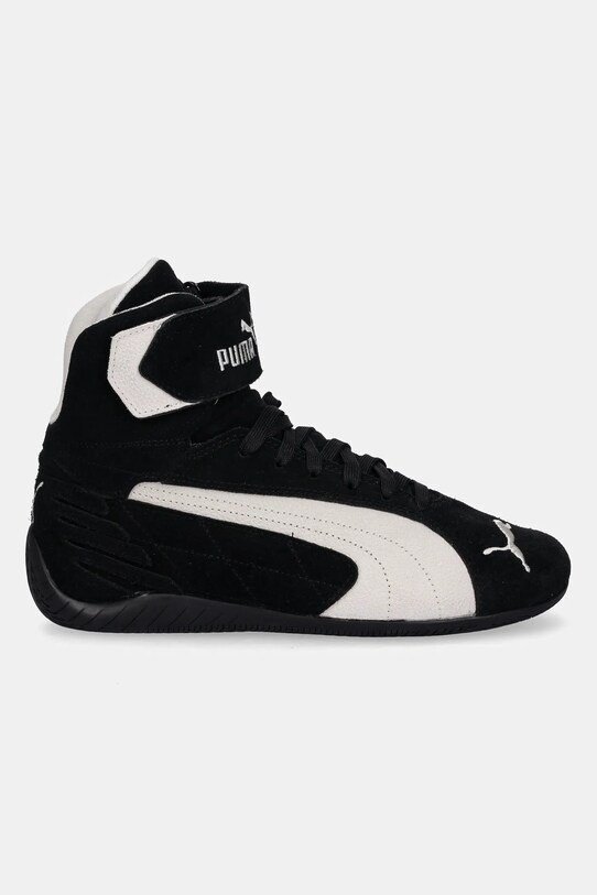 Puma sneakersy zamszowe Speedcat Mid 400384 czarny SS25