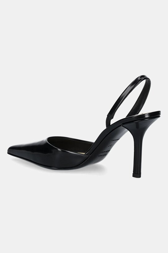 Obuwie Proenza Schouler szpilki skórzane Slash SH251001.C001WC.001 czarny