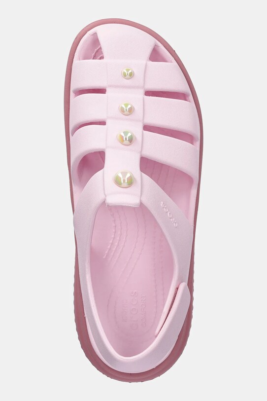 Crocs sandale Stomp Fisherman Pearl Sandal roz 210979.6XX
