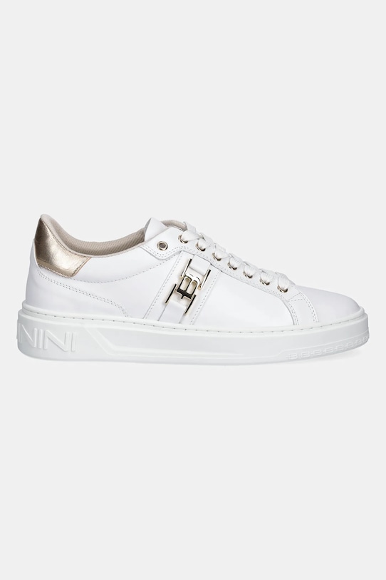 Baldinini sneakersy skórzane D5E812T1VTVL.BOPL biały ZS25