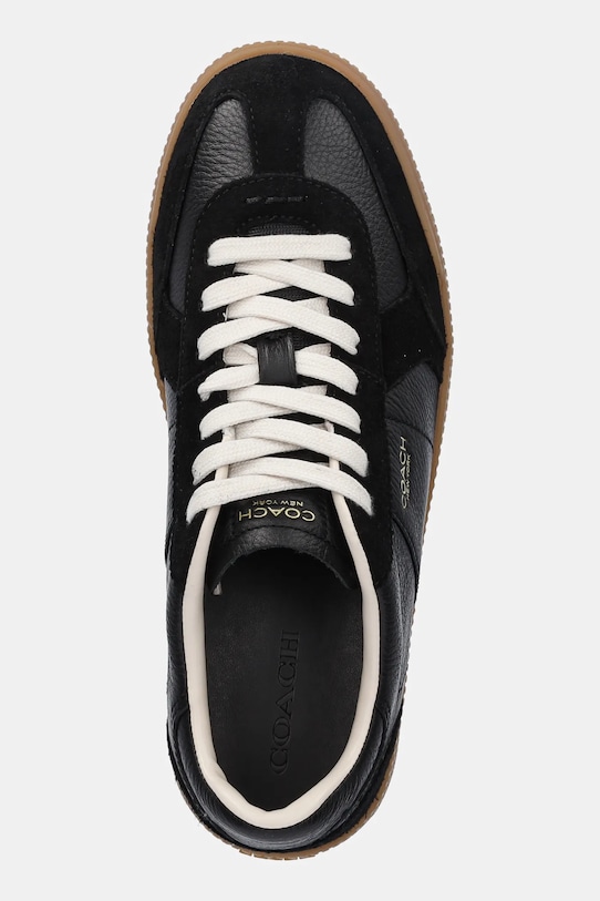 Coach sneakersy zamszowe Ellis czarny CAQ33.BLK