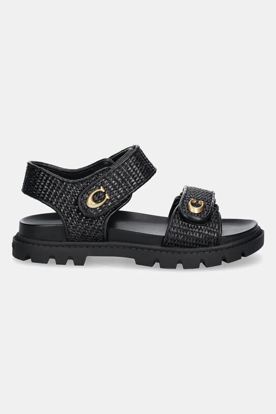 Coach sandale Brynn CAR55.BLK negru SS25