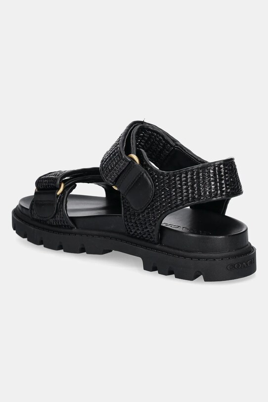 Încălțăminte Coach sandale Brynn CAR55.BLK negru