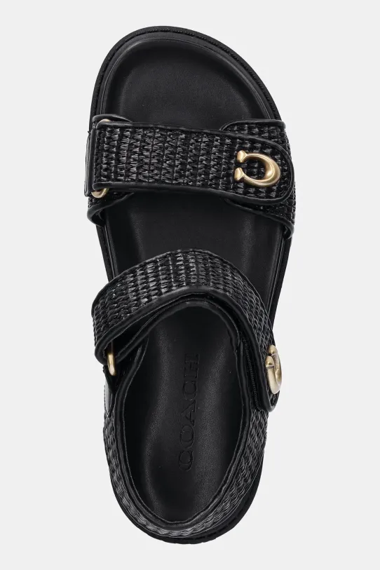 Σανδάλια Coach Brynn μαύρο CAR55.BLK
