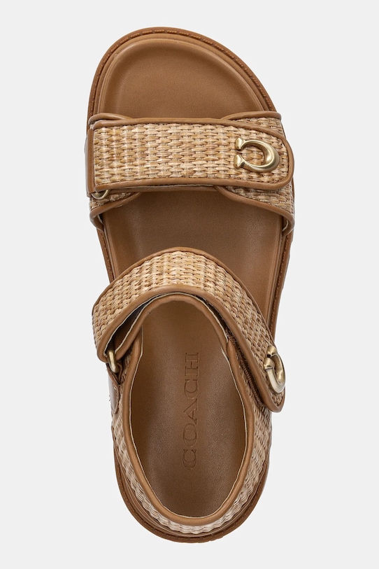 Coach sandały Brynn brązowy CAR55.NAT