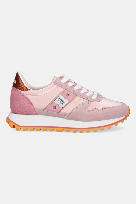 Blauer sneakers din piele MILLEN S5MILLEN03.NYG roz SS25