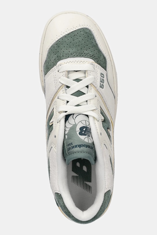Kožené tenisky New Balance BBW550PE béžová BBW550PE