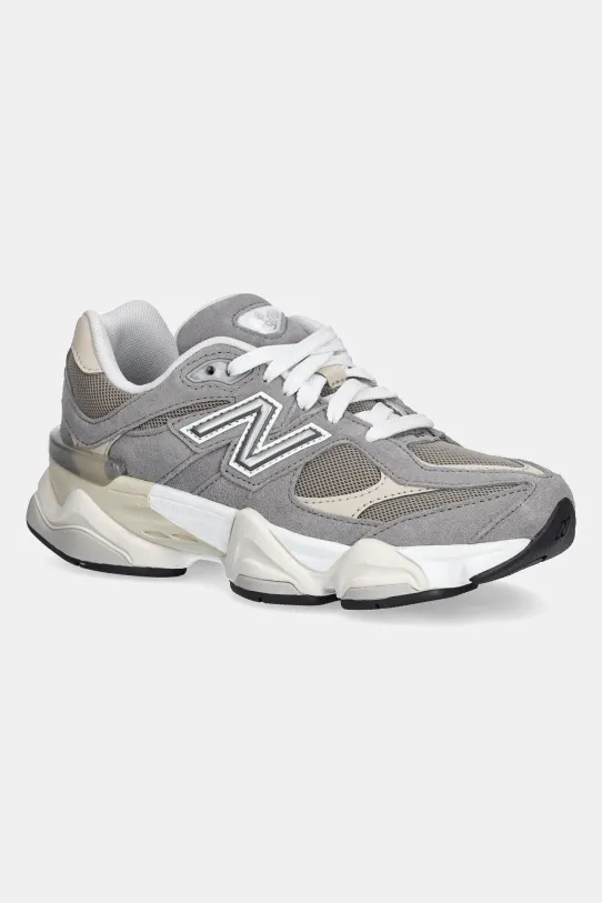 New Balance sneakersy 9060 skóra zamszowa szary GC9060BA