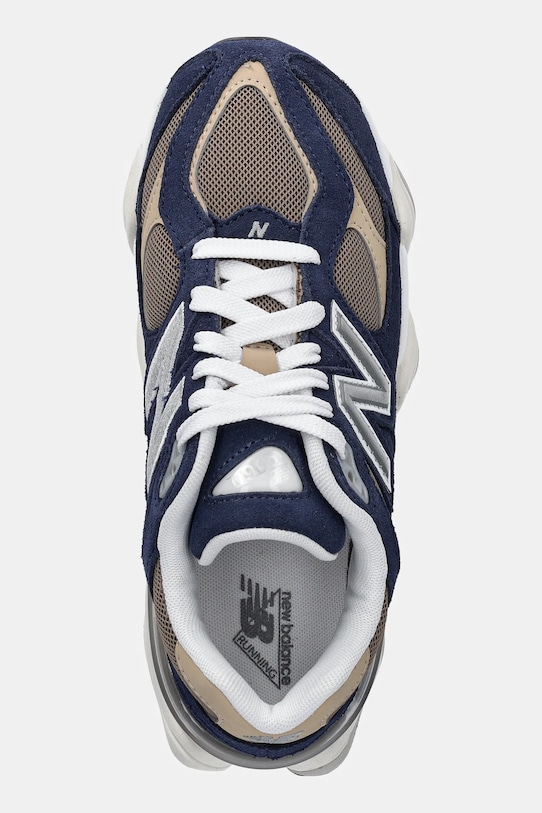 New Balance sneakersy zamszowe 9060 niebieski GC9060BF