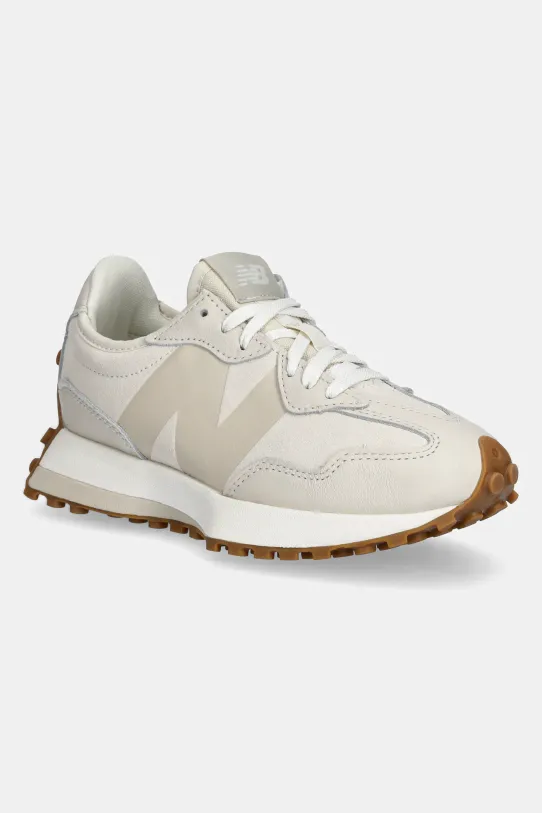 Tenisky New Balance 327 semišová kůže béžová WS327DBA