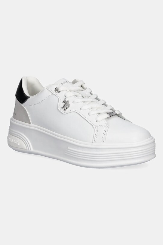 Кроссовки U.S. Polo Assn. ASUKA010W/5YS1 ASUKA имитация натуральной кожи белый ASUKA010W.5YS1
