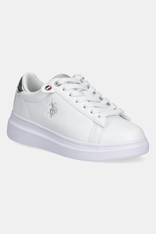 Superge U.S. Polo Assn. CODY011W/5Y1 Platforma bela CODY011W.5Y1